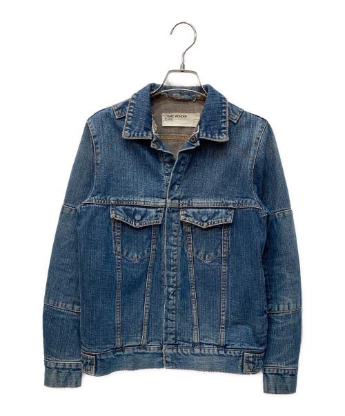COSMIC WONDER（コズミックワンダー）COSMIC WONDER (コズミックワンダー) used加工デニムジャケット ブルー サイズ:Freeの古着・服飾アイテム