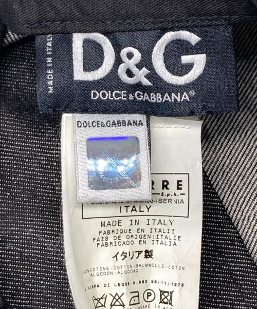 DOLCE & GABBANA（ドルチェ＆ガッバーナ）DOLCE & GABBANA (ドルチェ＆ガッバーナ) ハンチング グレー サイズ:S 未使用品の古着・服飾アイテム