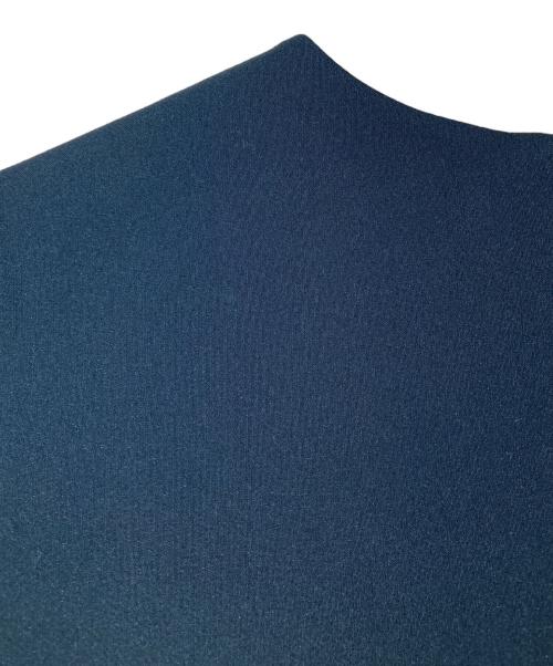 YOKO CHAN（ヨーコチャン）YOKO CHAN (ヨーコチャン) ハーフスリーブフレアドレス ネイビー サイズ:36の古着・服飾アイテム