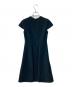 YOKO CHAN (ヨーコチャン) ハーフスリーブフレアドレス ネイビー サイズ:36：12000円