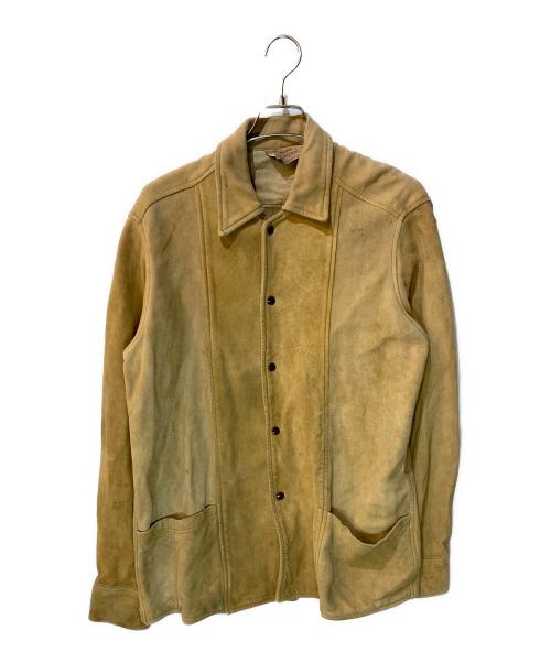 Norm Thompson（ノームトンプソン）Norm Thompson (ノームトンプソン) スウェードレザージャケット ベージュ サイズ:Freeの古着・服飾アイテム