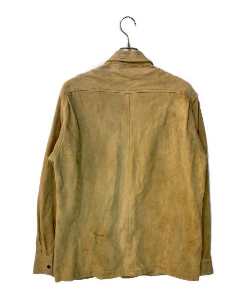 Norm Thompson（ノームトンプソン）Norm Thompson (ノームトンプソン) スウェードレザージャケット ベージュ サイズ:Freeの古着・服飾アイテム