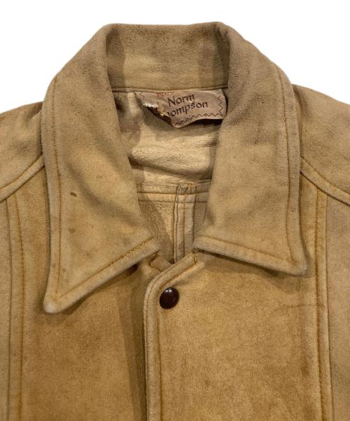 Norm Thompson（ノームトンプソン）Norm Thompson (ノームトンプソン) スウェードレザージャケット ベージュ サイズ:Freeの古着・服飾アイテム