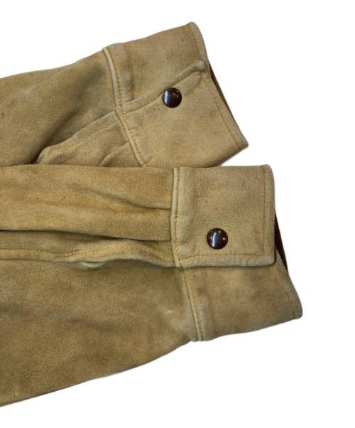 Norm Thompson（ノームトンプソン）Norm Thompson (ノームトンプソン) スウェードレザージャケット ベージュ サイズ:Freeの古着・服飾アイテム