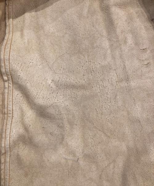 Norm Thompson（ノームトンプソン）Norm Thompson (ノームトンプソン) スウェードレザージャケット ベージュ サイズ:Freeの古着・服飾アイテム