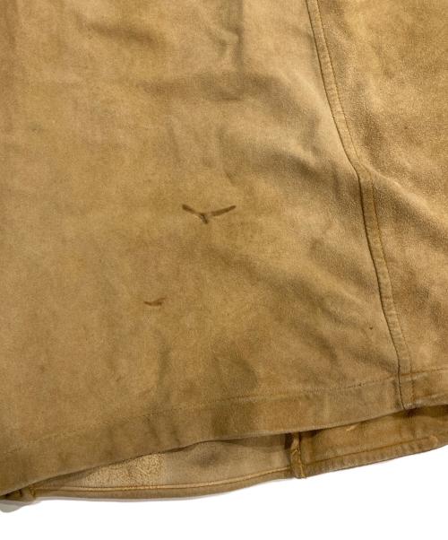 Norm Thompson（ノームトンプソン）Norm Thompson (ノームトンプソン) スウェードレザージャケット ベージュ サイズ:Freeの古着・服飾アイテム