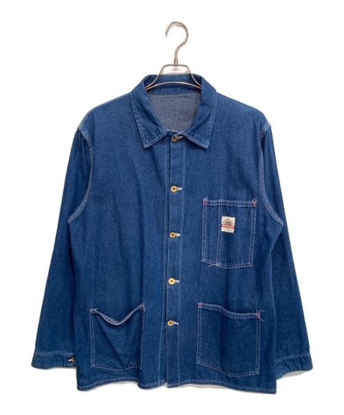 HEAP（ヒープ）HEAP (ヒープ) デニムカバーオール インディゴ サイズ:42の古着・服飾アイテム