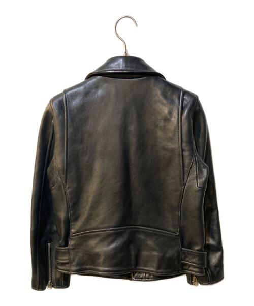 beautiful people（ビューティフルピープル）beautiful people (ビューティフルピープル) vintage leather riders jacket ブラック サイズ:140の古着・服飾アイテム