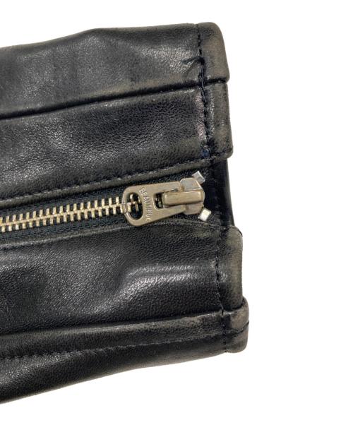 beautiful people（ビューティフルピープル）beautiful people (ビューティフルピープル) vintage leather riders jacket ブラック サイズ:140の古着・服飾アイテム