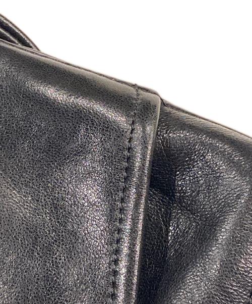 beautiful people（ビューティフルピープル）beautiful people (ビューティフルピープル) vintage leather riders jacket ブラック サイズ:140の古着・服飾アイテム