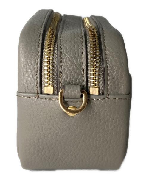 TORY BURCH（トリーバーチ）TORY BURCH (トリーバーチ) ペリーボンベ ショルダーバッグ グレーの古着・服飾アイテム