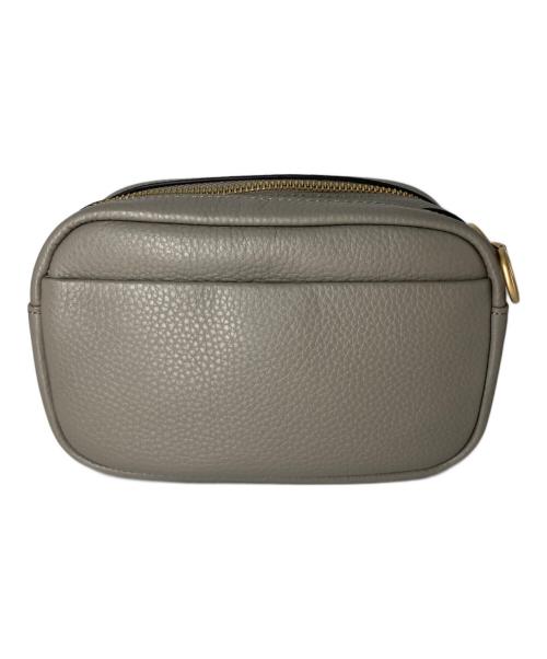 TORY BURCH（トリーバーチ）TORY BURCH (トリーバーチ) ペリーボンベ ショルダーバッグ グレーの古着・服飾アイテム