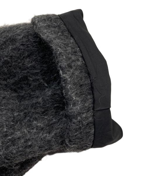 COLLAGE GALLARDAGALANTE（コラージュ ガリャルダガランテ）COLLAGE GALLARDAGALANTE (コラージュ ガリャルダガランテ) ウール混シャギーPコート グレー サイズ:Freeの古着・服飾アイテム