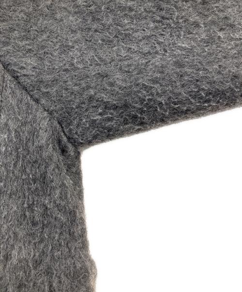 COLLAGE GALLARDAGALANTE（コラージュ ガリャルダガランテ）COLLAGE GALLARDAGALANTE (コラージュ ガリャルダガランテ) ウール混シャギーPコート グレー サイズ:Freeの古着・服飾アイテム