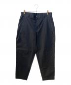 LOOPEルーペ）の古着「OUTSIDE PLEATED TROUSERS」｜ブラック