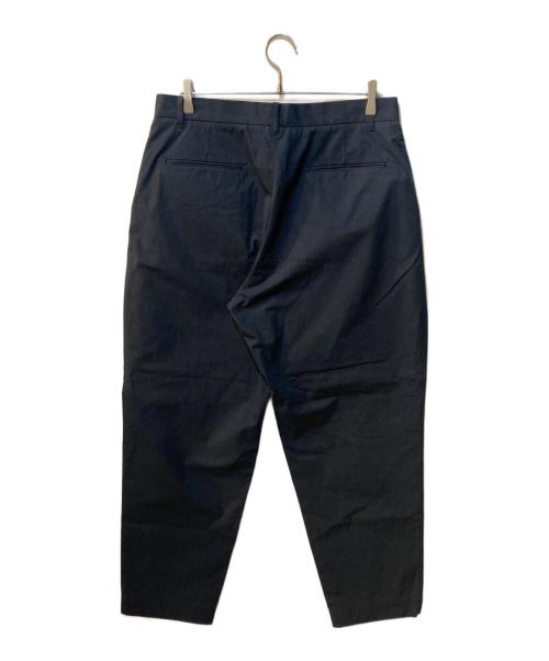 LOOPE（ルーペ）LOOPE (ルーペ) OUTSIDE PLEATED TROUSERS ブラック サイズ:88.5ｃｍ（W35）の古着・服飾アイテム