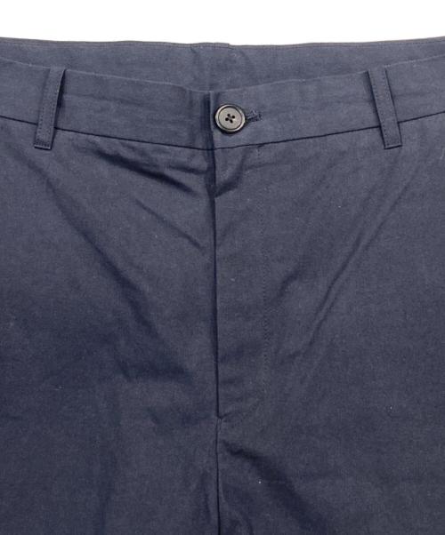 LOOPE（ルーペ）LOOPE (ルーペ) OUTSIDE PLEATED TROUSERS ブラック サイズ:88.5ｃｍ（W35）の古着・服飾アイテム