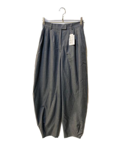 CITYSHOP（シティショップ）CITYSHOP (シティショップ) VOLUME WOOL パンツ グレー サイズ:38 未使用品の古着・服飾アイテム