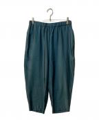 journal standard luxeジャーナルスタンダード ラックス）の古着「サテンイージーパンツ」｜ブルー