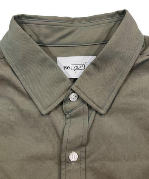 REPLAY（リプレイ）REPLAY (リプレイ) COTTON SILK SHIRT JACKET オリーブ サイズ:1の古着・服飾アイテム