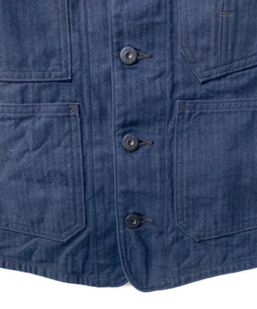 BONCOURA（ボンクラ）BONCOURA (ボンクラ) デニムベスト ネイビー サイズ:38の古着・服飾アイテム