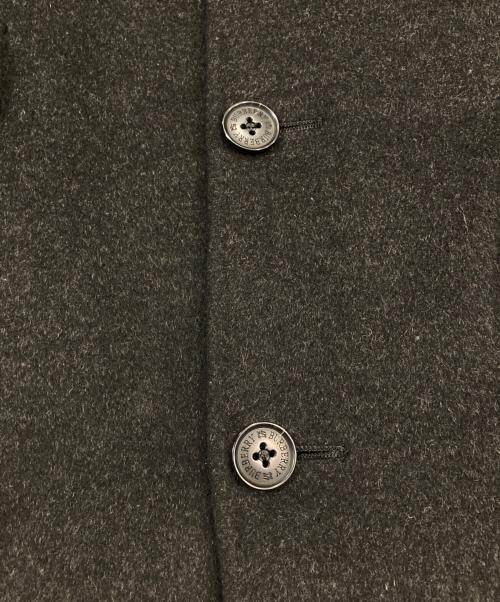 BURBERRY BLACK LABEL（バーバリーブラックレーベル）BURBERRY BLACK LABEL (バーバリーブラックレーベル) チェスターコート ブラック サイズ:Lの古着・服飾アイテム