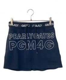 PEARLY GATES（パーリーゲイツ）の古着「ゴルフウェア(スカート)」｜ネイビー