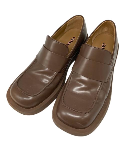 CAMPER LAB（カンペールラボ）CAMPER LAB (カンペールラボ) ローファー ブラウン サイズ:42の古着・服飾アイテム