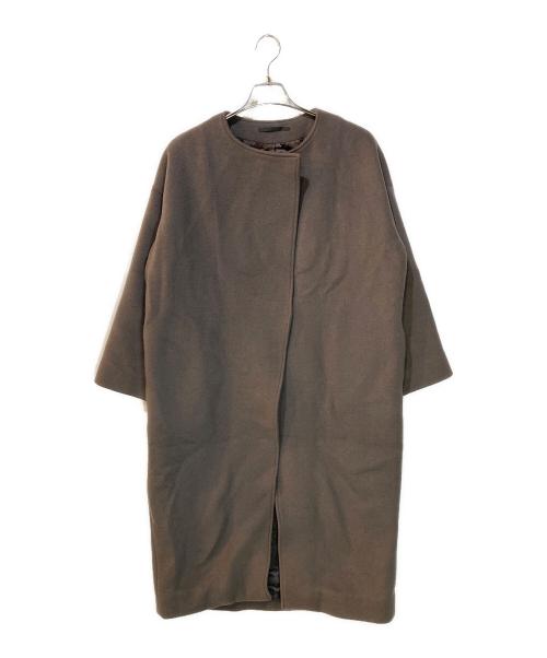 AP STUDIO（エーピーストゥディオ）AP STUDIO (エーピーストゥディオ) Oversized LAMB Coat グレー サイズ:Freeの古着・服飾アイテム