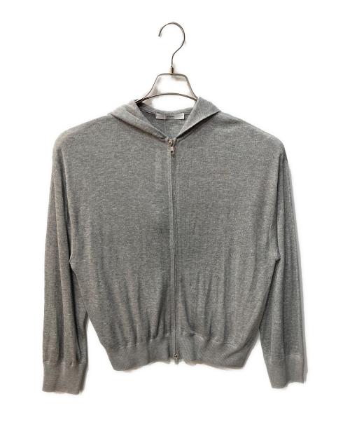 JOURNAL STANDARD relume（ジャーナルスタンダード レリューム）JOURNAL STANDARD relume (ジャーナルスタンダード レリューム) シアーフーディ グレー サイズ:Freeの古着・服飾アイテム