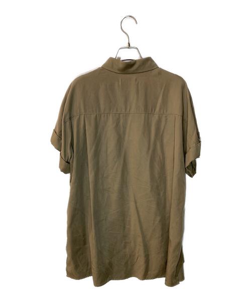 GALLARDA GALANTE（ガリャルダガランテ）GALLARDA GALANTE (ガリャルダガランテ) スキッパーブラウス オリーブ サイズ:Freeの古着・服飾アイテム