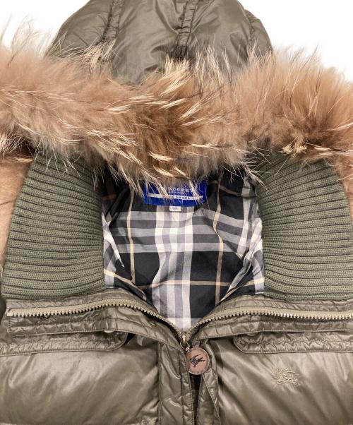 BURBERRY LONDON（バーバリーロンドン）BURBERRY LONDON (バーバリーロンドン) ダウンジャケット オリーブ サイズ:38の古着・服飾アイテム