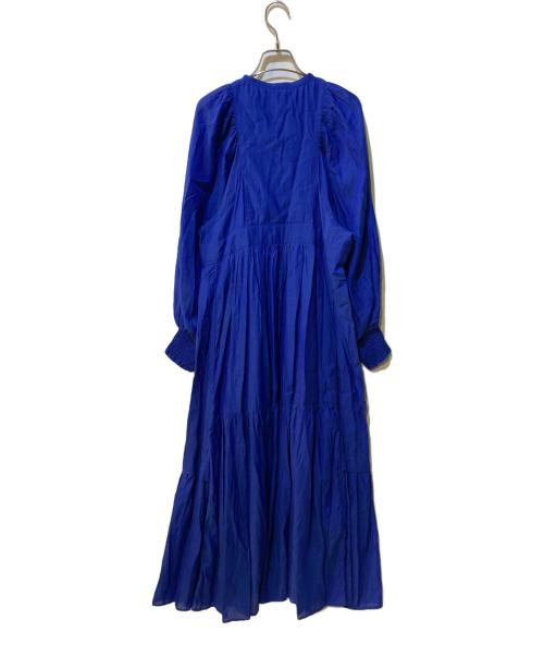 JOURNAL STANDARD（ジャーナルスタンダード）JOURNAL STANDARD (ジャーナルスタンダード) オリエンタルマキシワンピース ブルー サイズ:Freeの古着・服飾アイテム