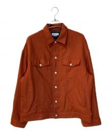 MAISON SPECIAL（メゾンスペシャル）の古着「【Italian Dead Stock Fabric】Prime-Over 3rd Jacket」｜ブラウン