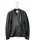 UNITED TOKYOユナイテッドトーキョー）の古着「シングルライダース レザージャケット」｜ブラック