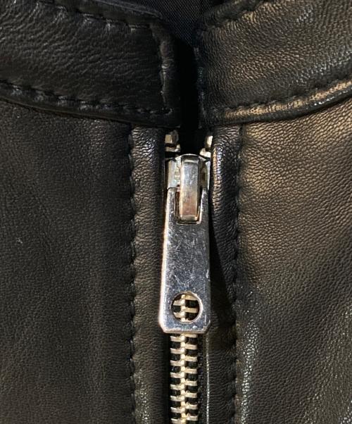 UNITED TOKYO（ユナイテッドトーキョー）UNITED TOKYO (ユナイテッドトーキョー) シングルライダース レザージャケット ブラック サイズ:2の古着・服飾アイテム