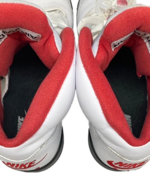 NIKE（ナイキ）NIKE (ナイキ) AIR JORDAN 5 RETRO ホワイト サイズ:27cmの古着・服飾アイテム
