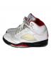 NIKE (ナイキ) AIR JORDAN 5 RETRO ホワイト サイズ:27cm：10000円