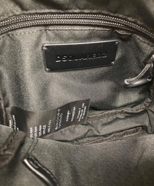 DSQUARED2（ディースクエアード）DSQUARED2 (ディースクエアード) CERESIO 9ミニショルダーバッグ ブラックの古着・服飾アイテム