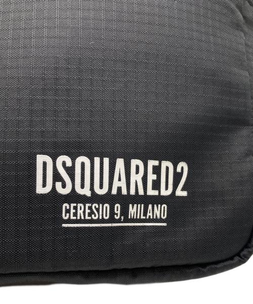 DSQUARED2（ディースクエアード）DSQUARED2 (ディースクエアード) CERESIO 9ミニショルダーバッグ ブラックの古着・服飾アイテム