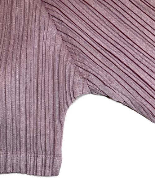 PLEATS PLEASE（プリーツプリーズ）PLEATS PLEASE (プリーツプリーズ) プリーツカットソー ピンク サイズ:3の古着・服飾アイテム