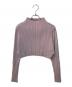 PLEATS PLEASE（プリーツプリーズ）の古着「プリーツカットソー」｜ピンク