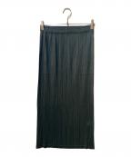 PLEATS PLEASEプリーツプリーズ）の古着「プリーツスカート」｜グレー