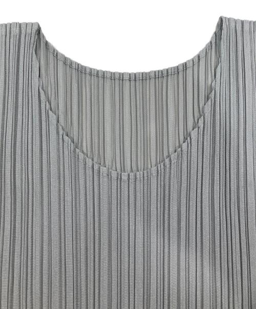 PLEATS PLEASE（プリーツプリーズ）PLEATS PLEASE (プリーツプリーズ) プリーツワンピース ホワイト サイズ:3の古着・服飾アイテム