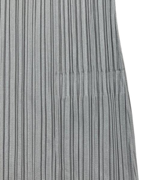 PLEATS PLEASE（プリーツプリーズ）PLEATS PLEASE (プリーツプリーズ) プリーツワンピース ホワイト サイズ:3の古着・服飾アイテム