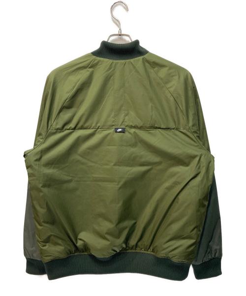 NIKE（ナイキ）NIKE (ナイキ) 2WAYリバーシブル中綿ジャケット グリーン サイズ:XLの古着・服飾アイテム