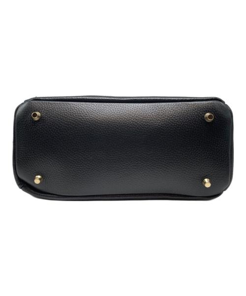 AULENTTI（オウレンティ）AULENTTI (オウレンティ) ベルト付きレザー MIDI BAG バッグ ブラックの古着・服飾アイテム