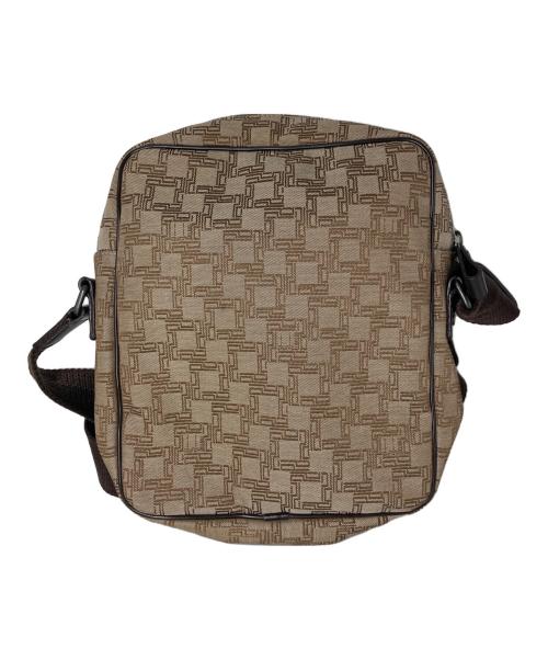 dunhill（ダンヒル）dunhill (ダンヒル) 総柄ショルダーバッグ ベージュの古着・服飾アイテム