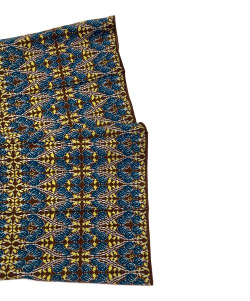 CABAN（キャバン）CABAN (キャバン) コットンカシミヤストレッチ ジャカードプリントニットパンツ ブラウン サイズ:Sの古着・服飾アイテム