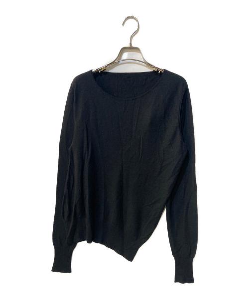 MM6 Maison Margiela（エムエムシックスメゾンマルジェラ）MM6 Maison Margiela (エムエムシックスメゾンマルジェラ) ニット ブラック サイズ:XSの古着・服飾アイテム